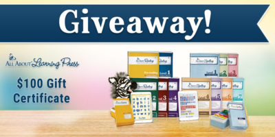 All About Learning $100 Gift Certificate Giveaway